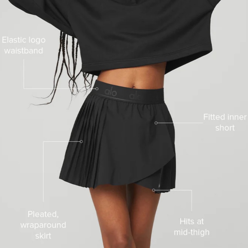 Alo Yoga Aces Tennis Skirt